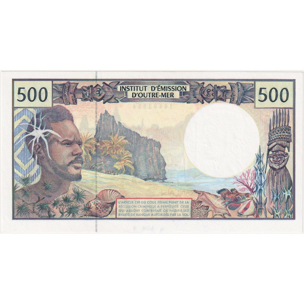 Nieuw -Caledonië, 500 Francs, NIEUW