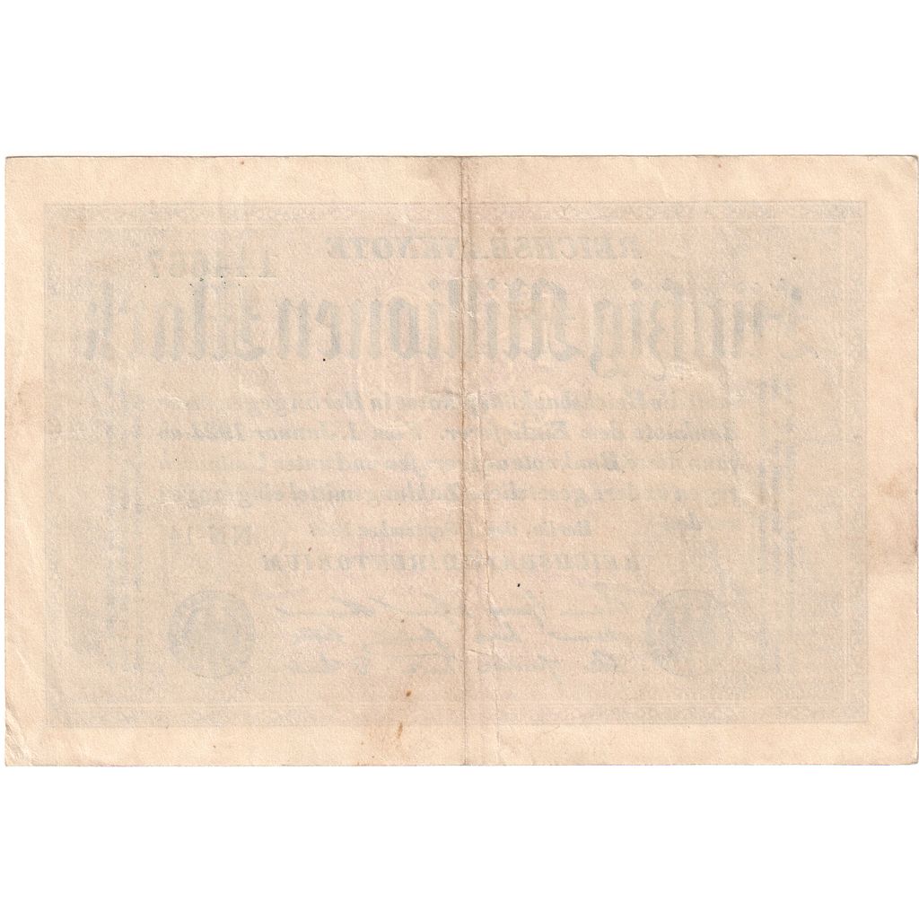 Deutschland, 50 Millionen Mark, SS
