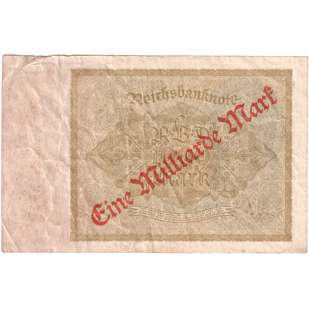Deutschland, 1 Milliarde Mark on 1000 Mark, SS