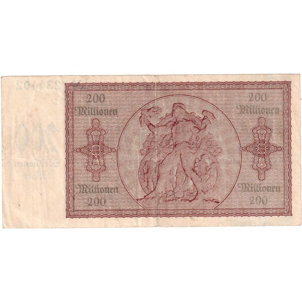 Alemania, 200 Millionen Mark, 1923-12-31, MBC