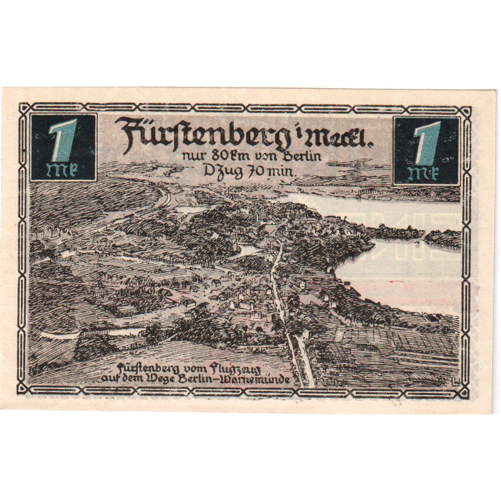 Duitsland, Berlin, 1 Mark, 1921-08-01, SPL