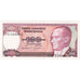 Banknot, Turcja, 100 Lira, 1970, 1970-01-14, KM:194a, UNC(65-70)