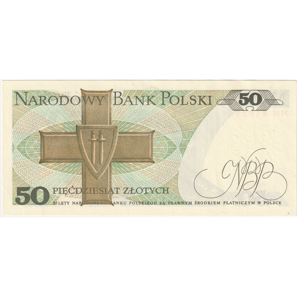 Banconote, Polonia, 50 Zlotych, KM:142c, 1988-12-01, FDS