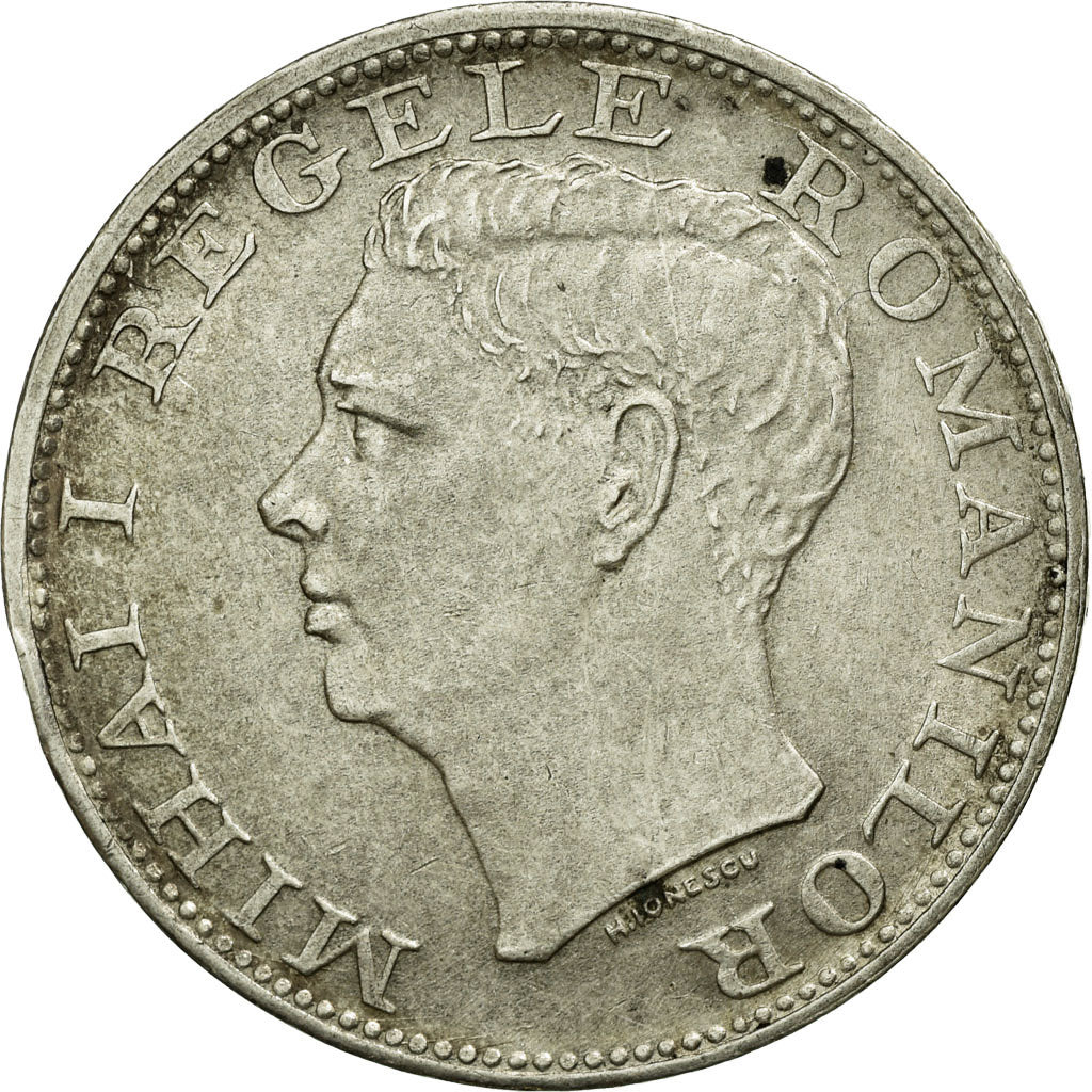 Monnaie, Roumanie, Mihai I, 500 Lei, 1944, SUP, Argent, KM:65