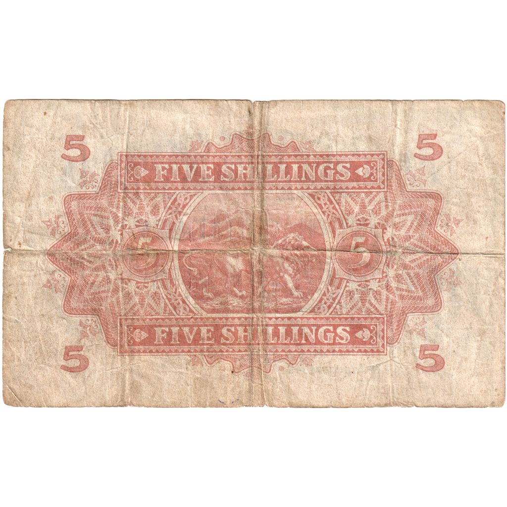 Afrique orientale britannique, 5 Shillings, 1949-01-01, TTB, Ch EF45