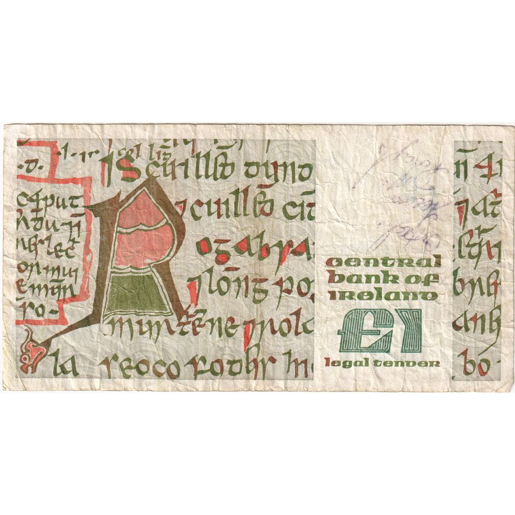 REPUBBLICA D’IRLANDA, 1 Pound, 1987-04-22, MB