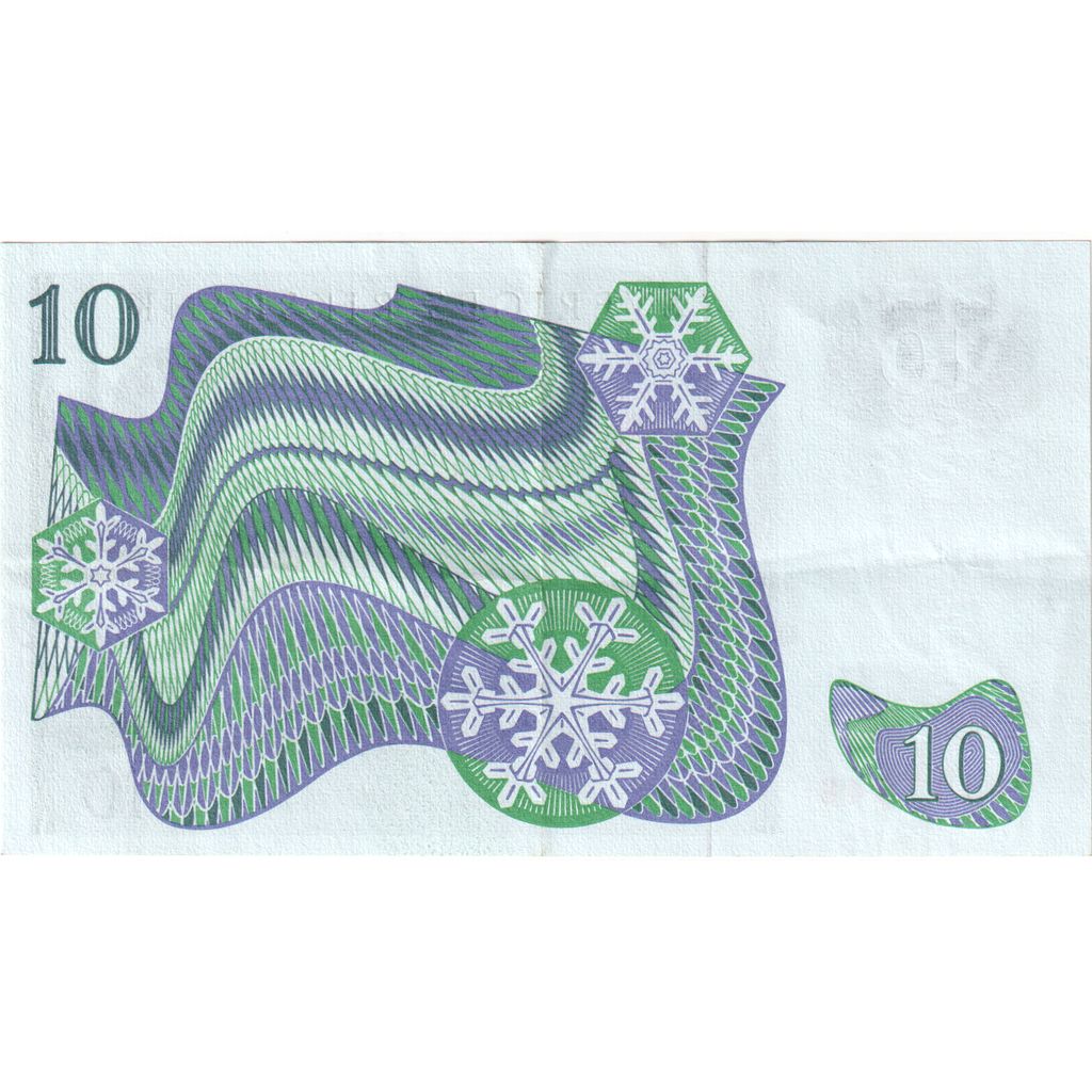 Suécia, 10 Kronor, EF(40-45)