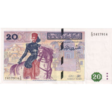 Tunesien, 20 Dinars, 1992-11-07, UNZ-