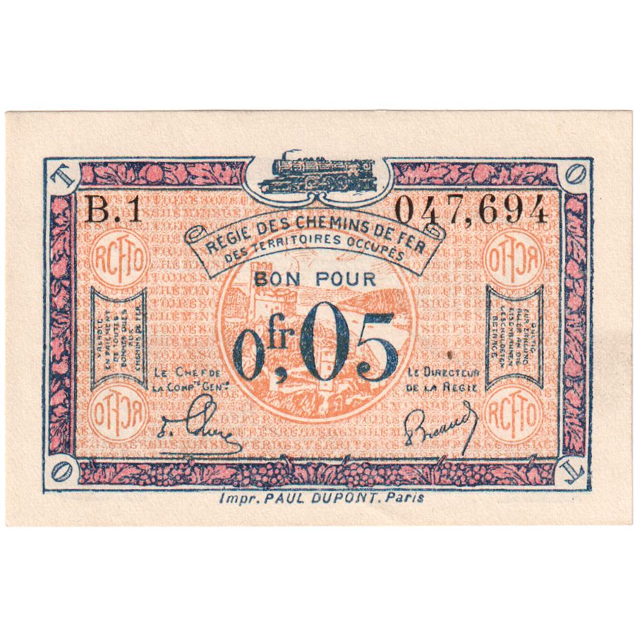 France, 5 Centimes, 047.694, UNC(65-70), Pirot:135-1