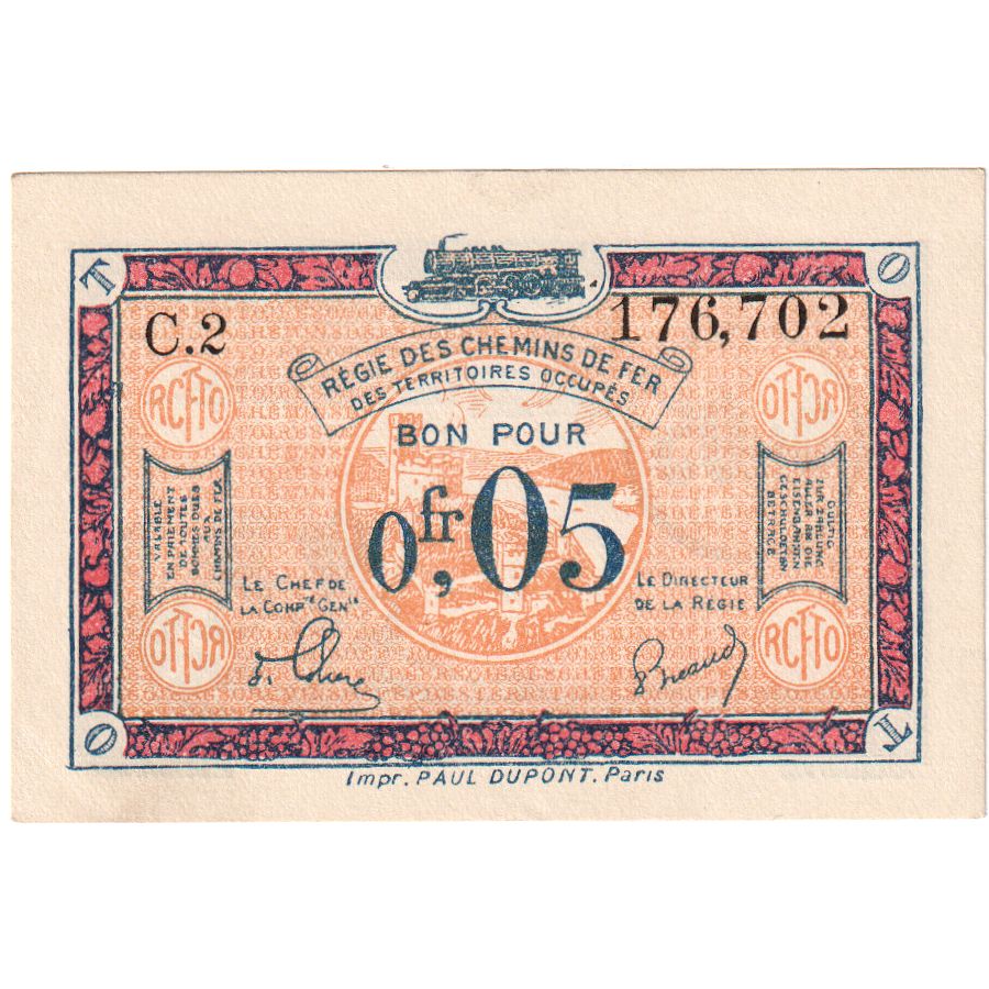 France, 5 Centimes, 176.702, AU(55-58), Pirot:135-1