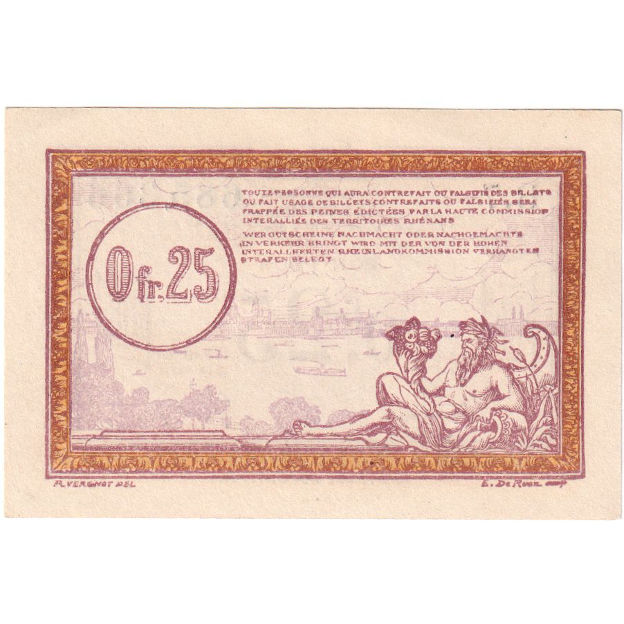 Frankrijk, 25 Centimes, 685.366, NIEUW, Pirot:135-3