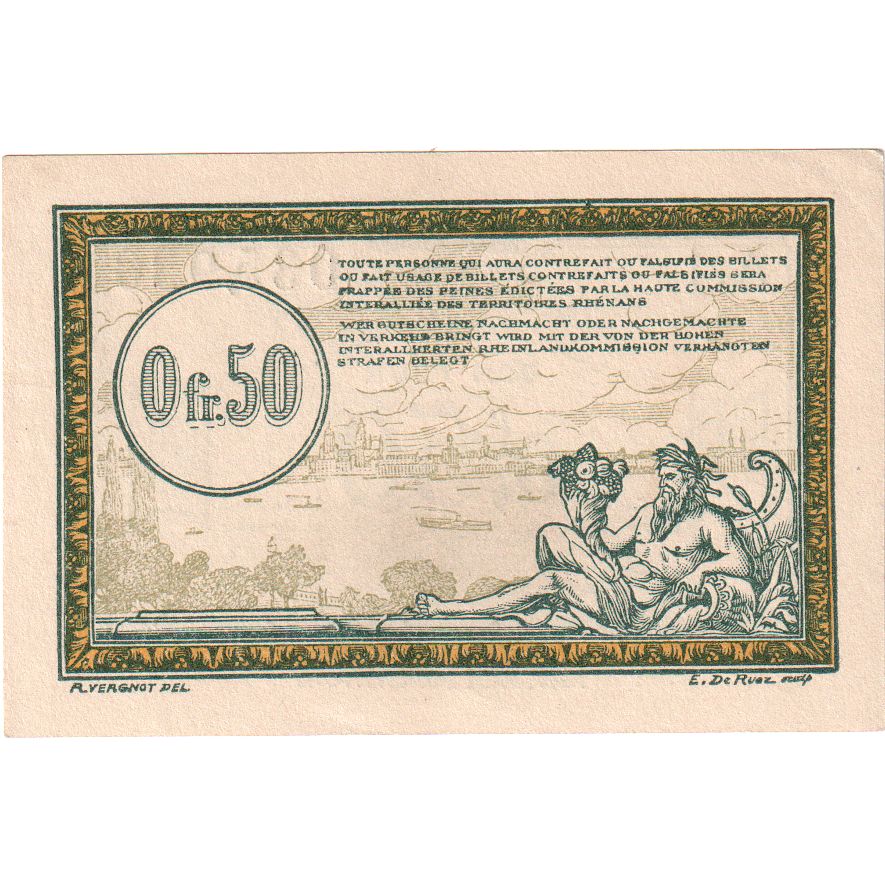 Francja, 50 Centimes, 035.930, UNC(65-70), Pirot:135-4