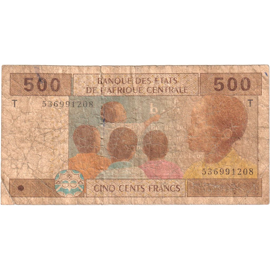 Zentralafrikanische Staaten, 500 Francs, 2002, S