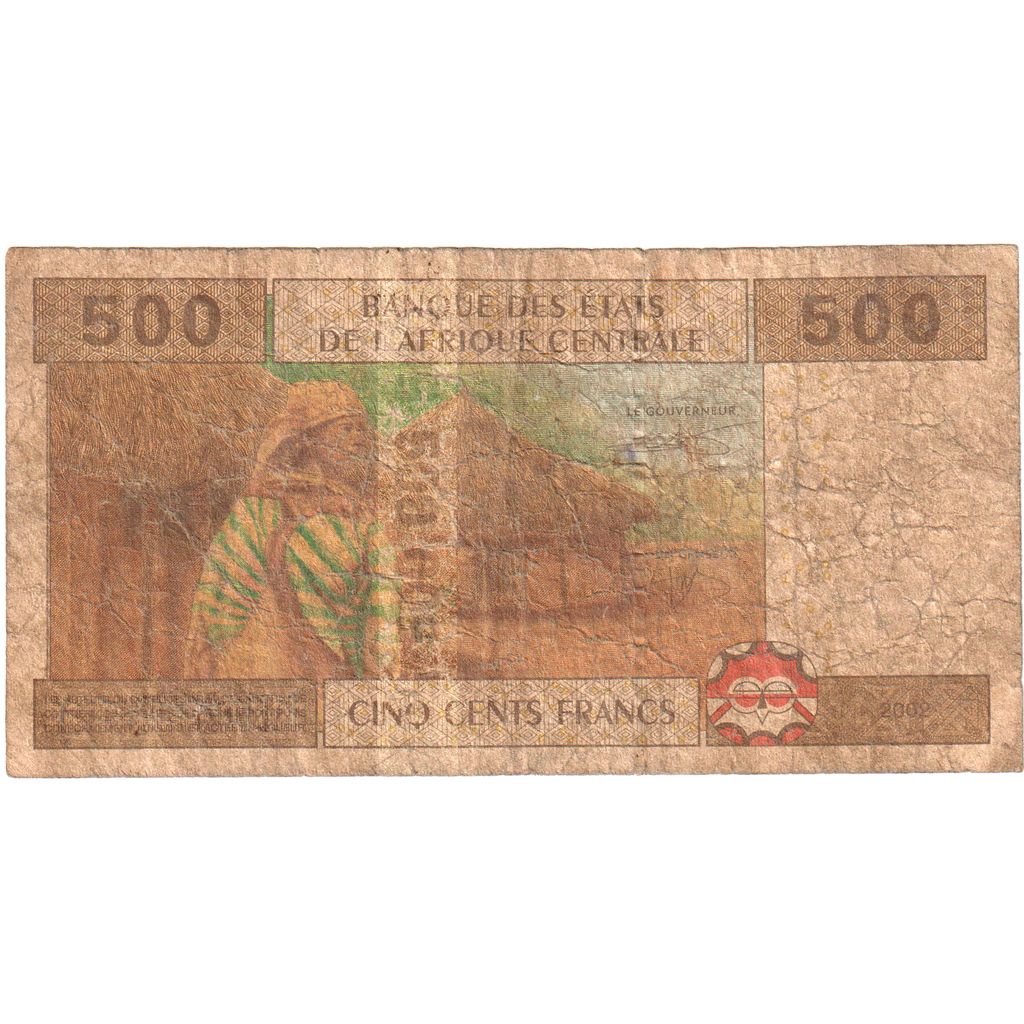 Zentralafrikanische Staaten, 500 Francs, 2002, S
