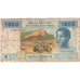 Estados del África central, 1000 Francs, BC+