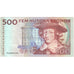 Zweden, 500 Kronor, Undated (1992), TTB+