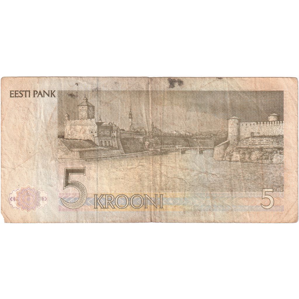 Estonia, 5 Krooni, BC+