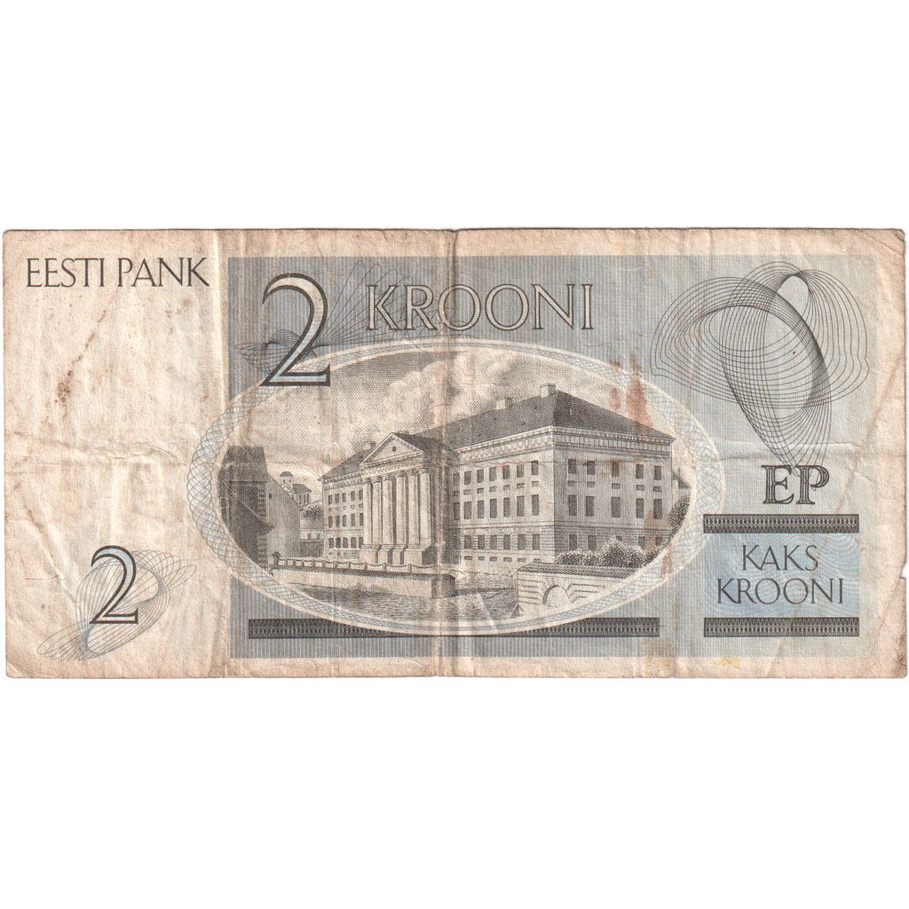 Banknote, Estonia, 2 Krooni, KM:70a, VF(20-25)