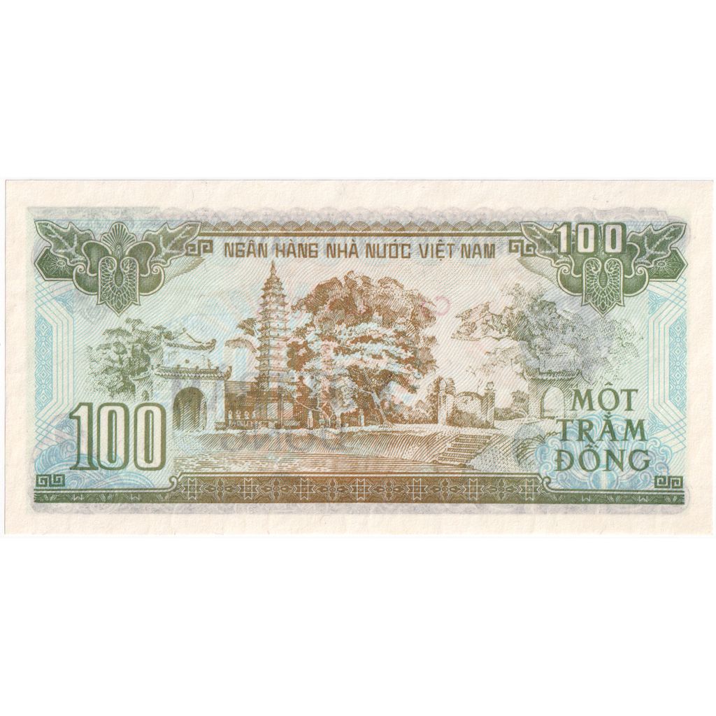 Geldschein, Vietnam, 100 Dông, 1991 (1992), Undated, KM:105a, UNZ