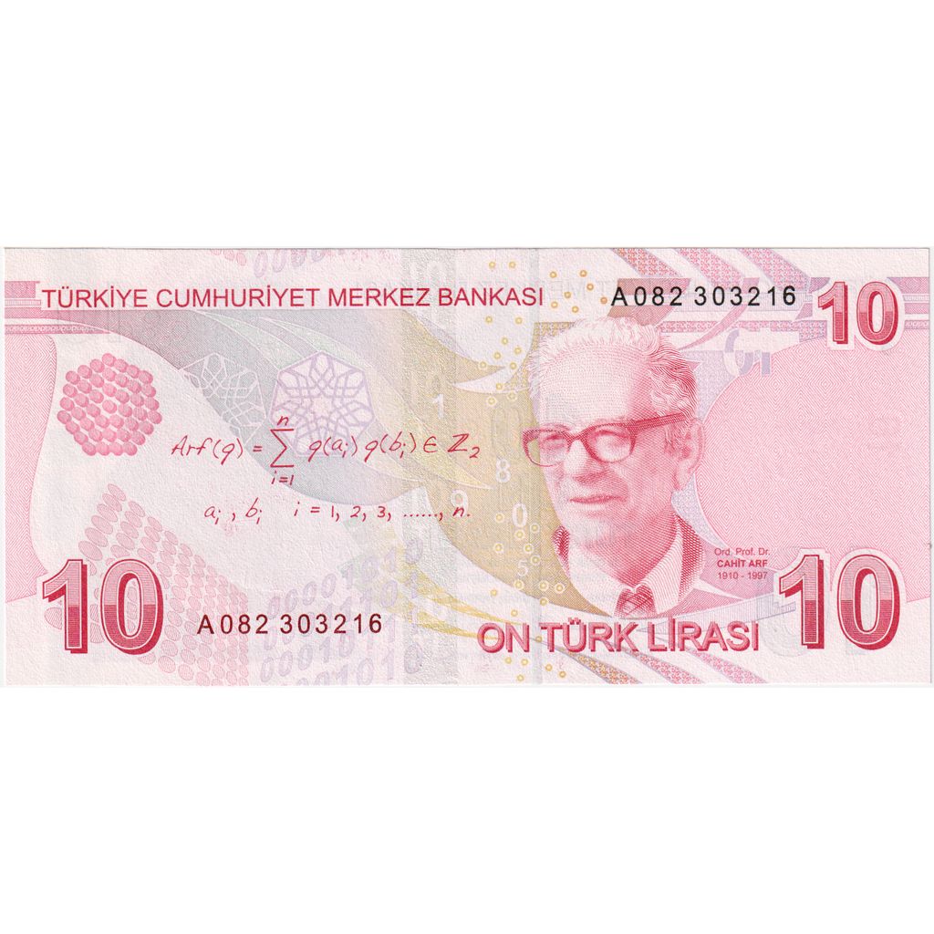 Billet, Turquie, 10 Lira, 1970, 1970-10-14, KM:223, SUP+