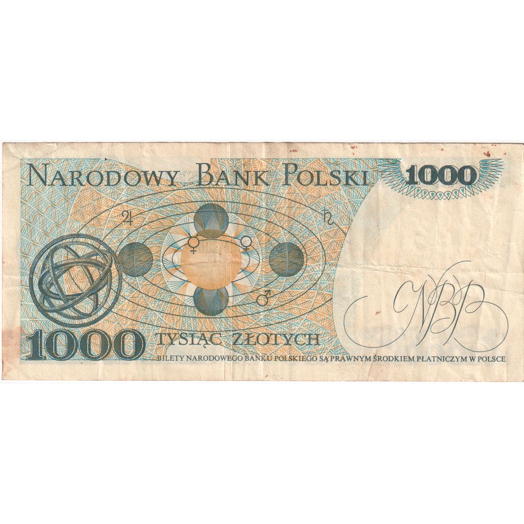 Banknote, Poland, 1000 Zlotych, 1974-1976, 1979-06-01, KM:146b, EF(40-45)