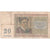 Biljet, België, 20 Francs, 1966, 1966-04-03, KM:132b, TB