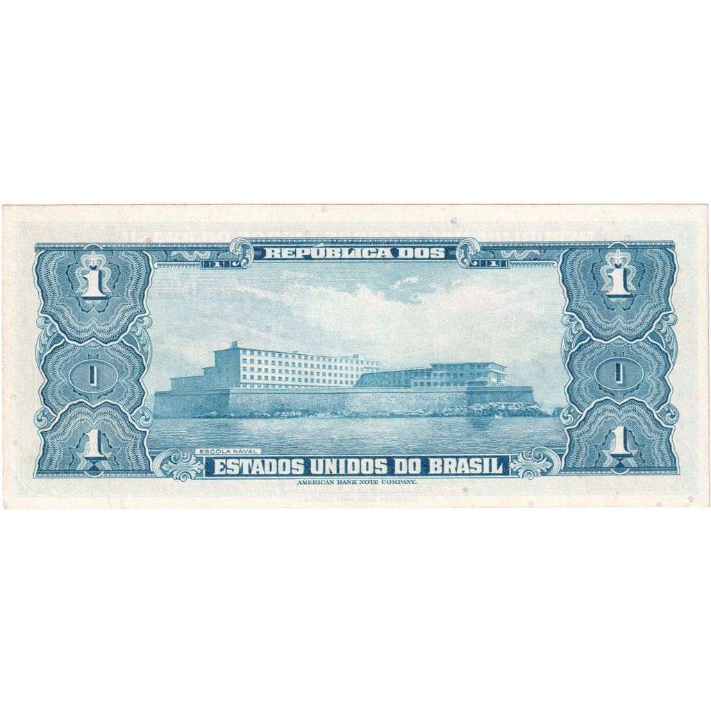 Brasil, 1 Cruzeiro, UNC(65-70)