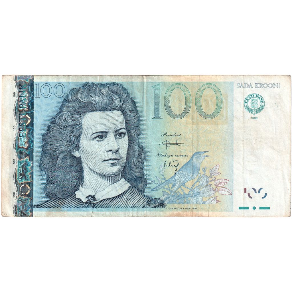 Estonia, 100 Krooni, 1999, EF(40-45)