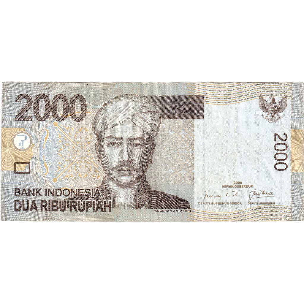 Indonésia, 2000 Rupiah, AU(50-53)