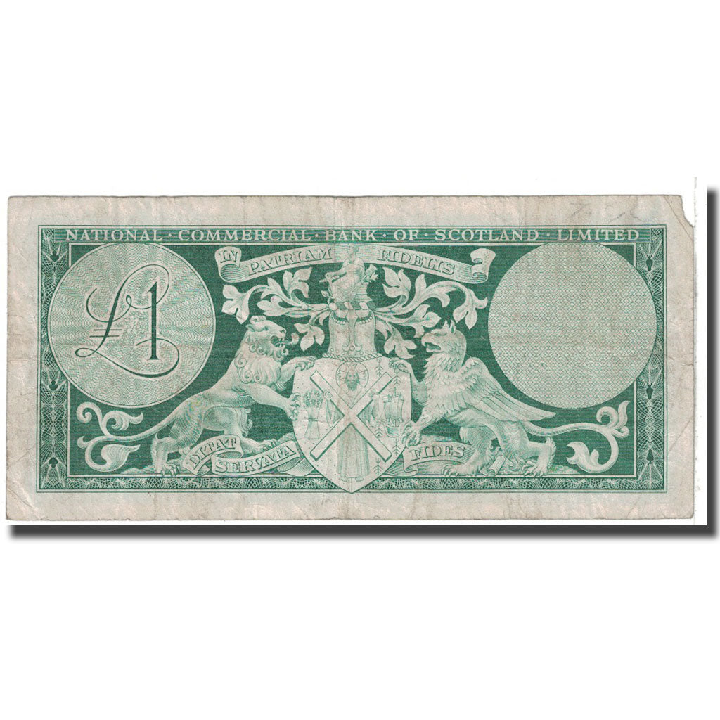 Banknot, Szkocja, 1 Pound, 1962, 1962-11-01, KM:269a, F(12-15)