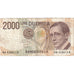 Billete, 2000 Lire, Undated (1990), Italia, KM:115, MBC
