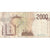 Billete, 2000 Lire, Undated (1990), Italia, KM:115, MBC