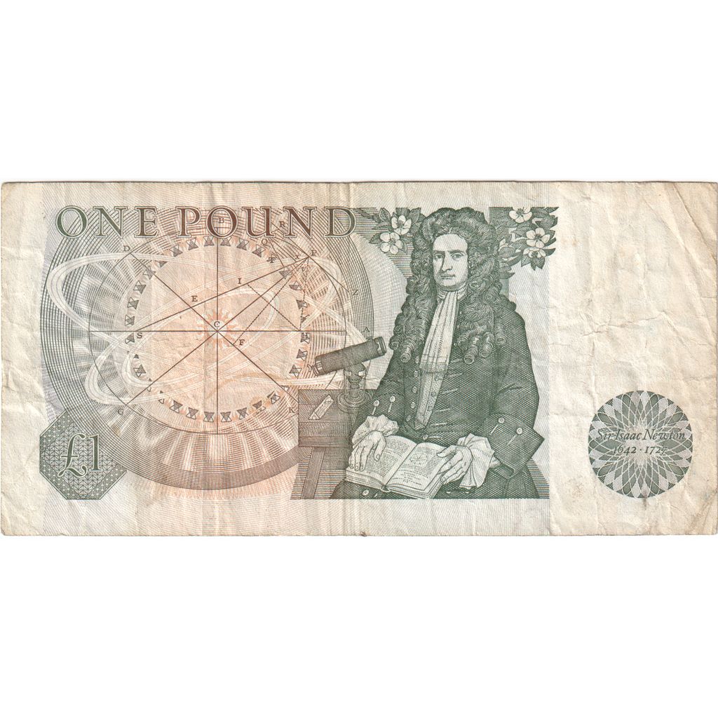 Banknote, Great Britain, 1 Pound, 1981, 1981-1984, KM:377b, EF(40-45)