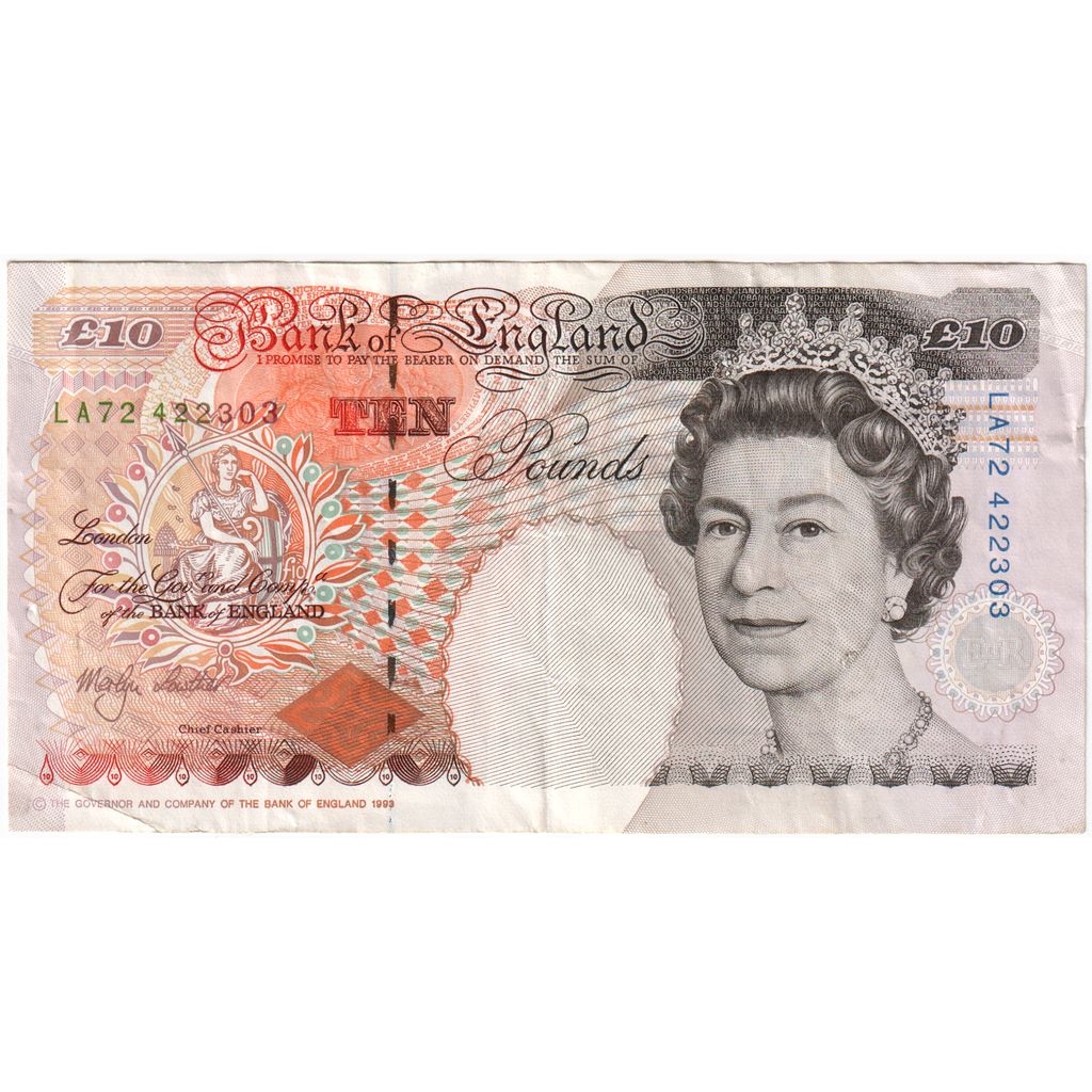 Großbritannien, 10 Pounds, SS