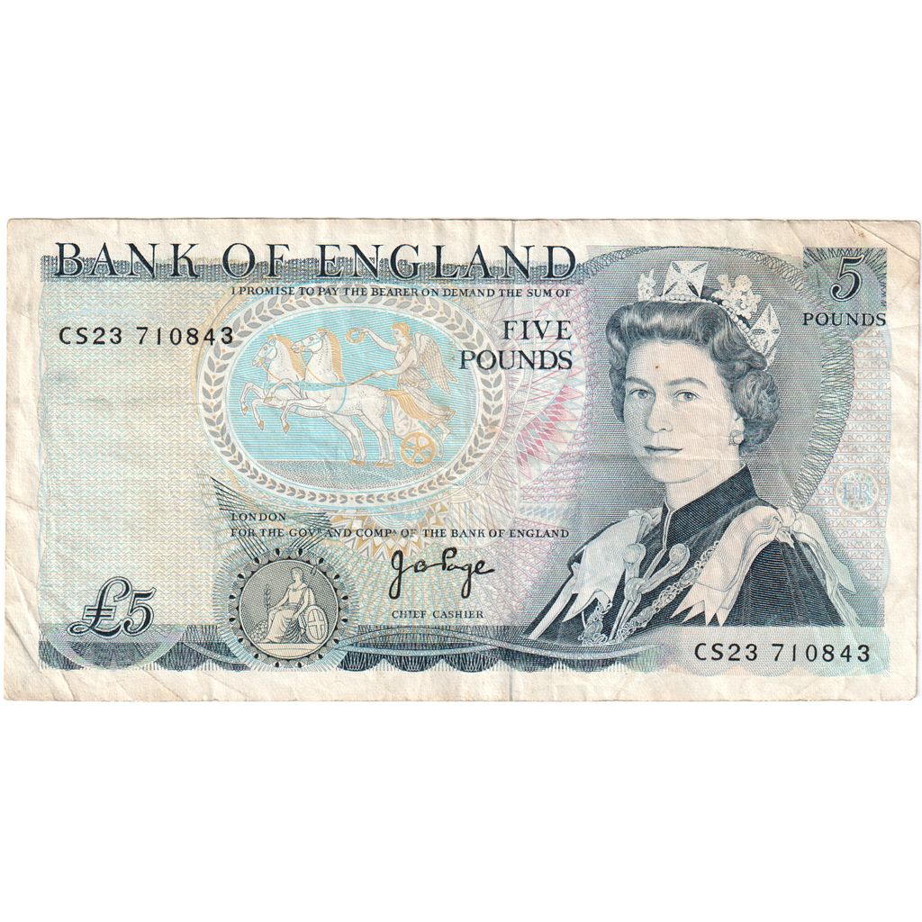 Grande-Bretagne, 5 Pounds, TTB