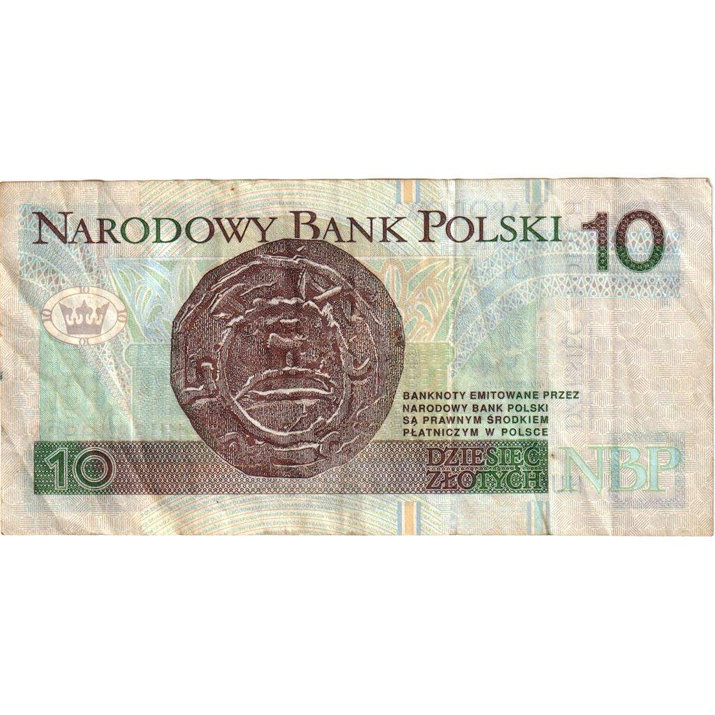Banknote, Poland, 10 Zlotych, 1994, 1994-03-25, KM:173a, EF(40-45)