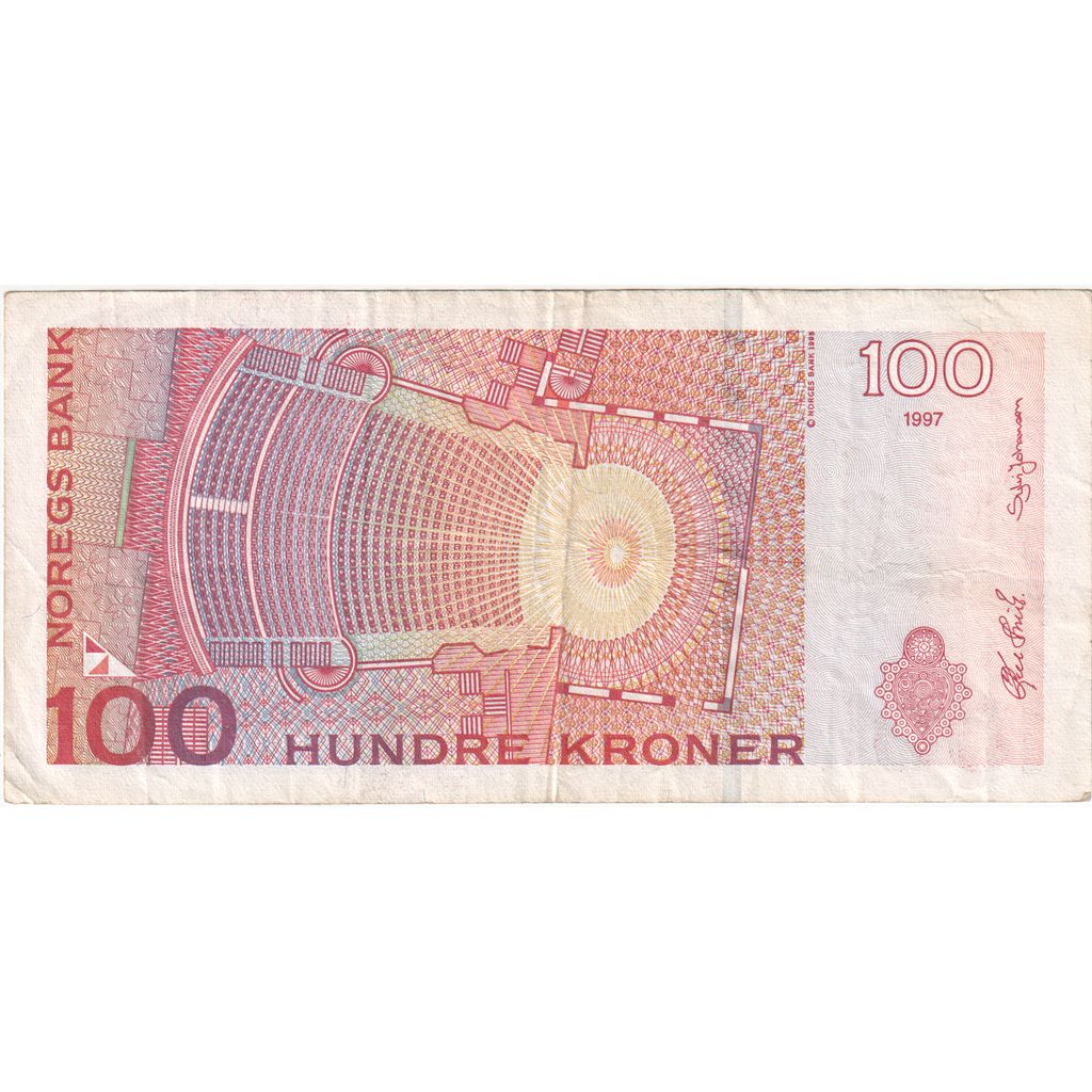 Norwegen, 100 Kroner, 1997, SS
