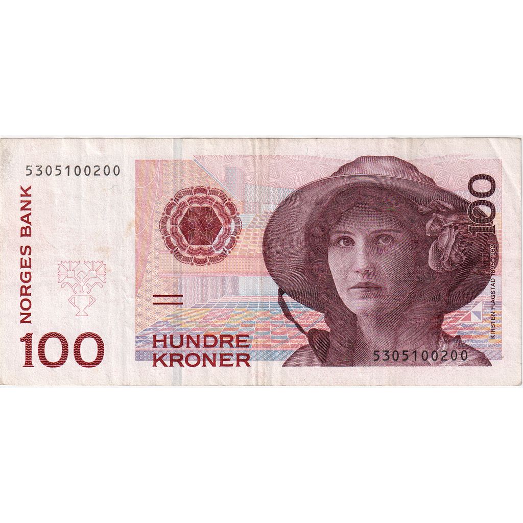 Norway, 100 Kroner, 1998, EF(40-45)