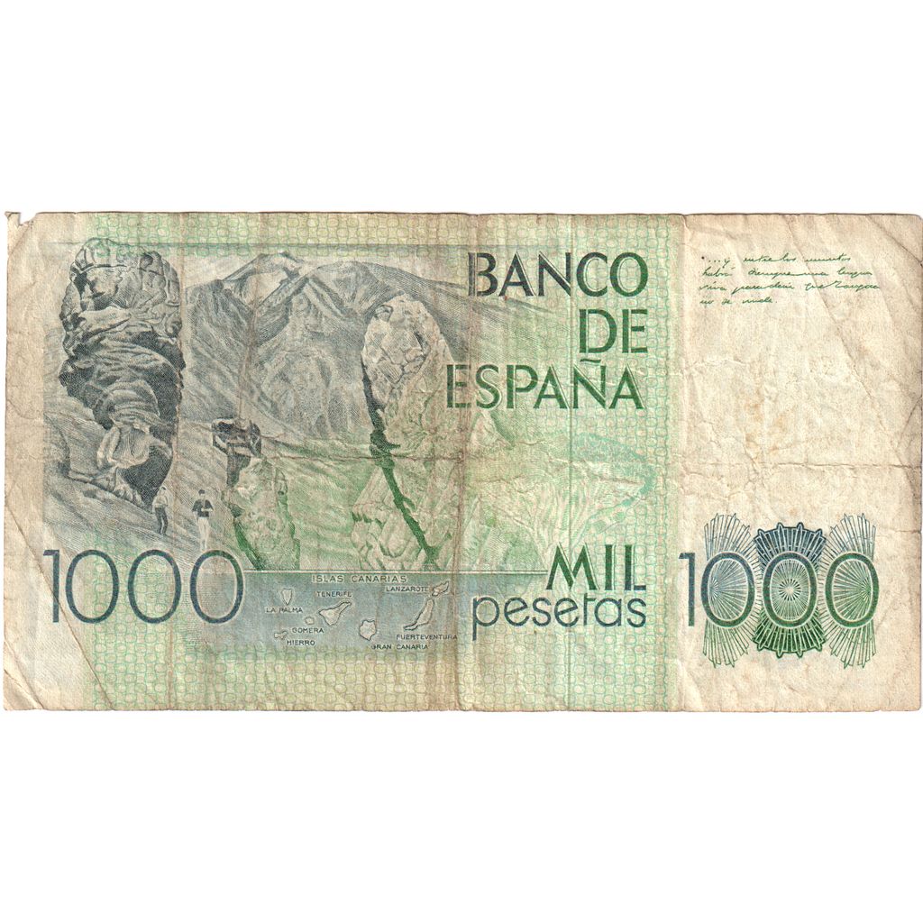 Spagna, 1000 Pesetas, 1979-10-23, MB