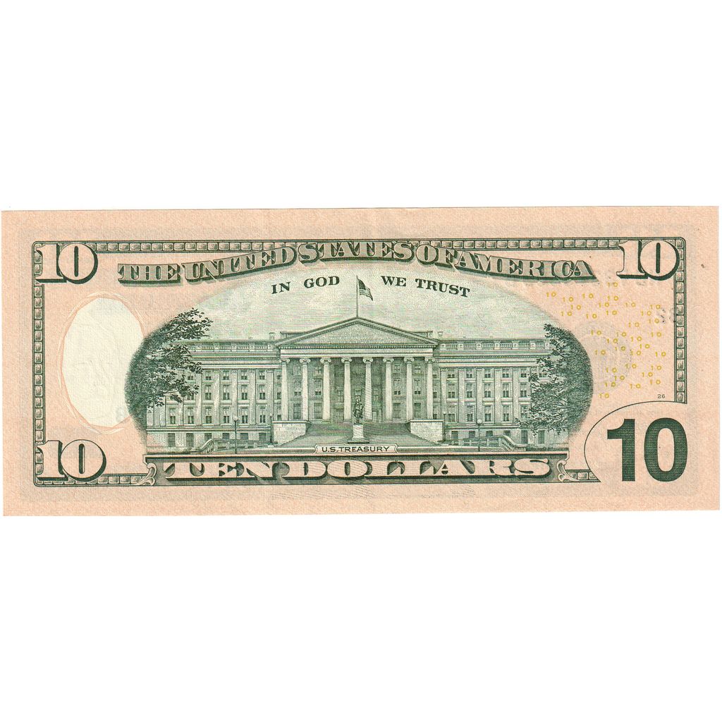 Stati Uniti, 10 Dollars, 2017, BB+