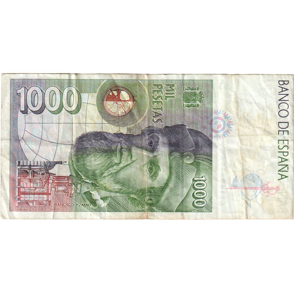 Banknote, Spain, 1000 Pesetas, 1996, 1992-10-12, KM:163, EF(40-45)