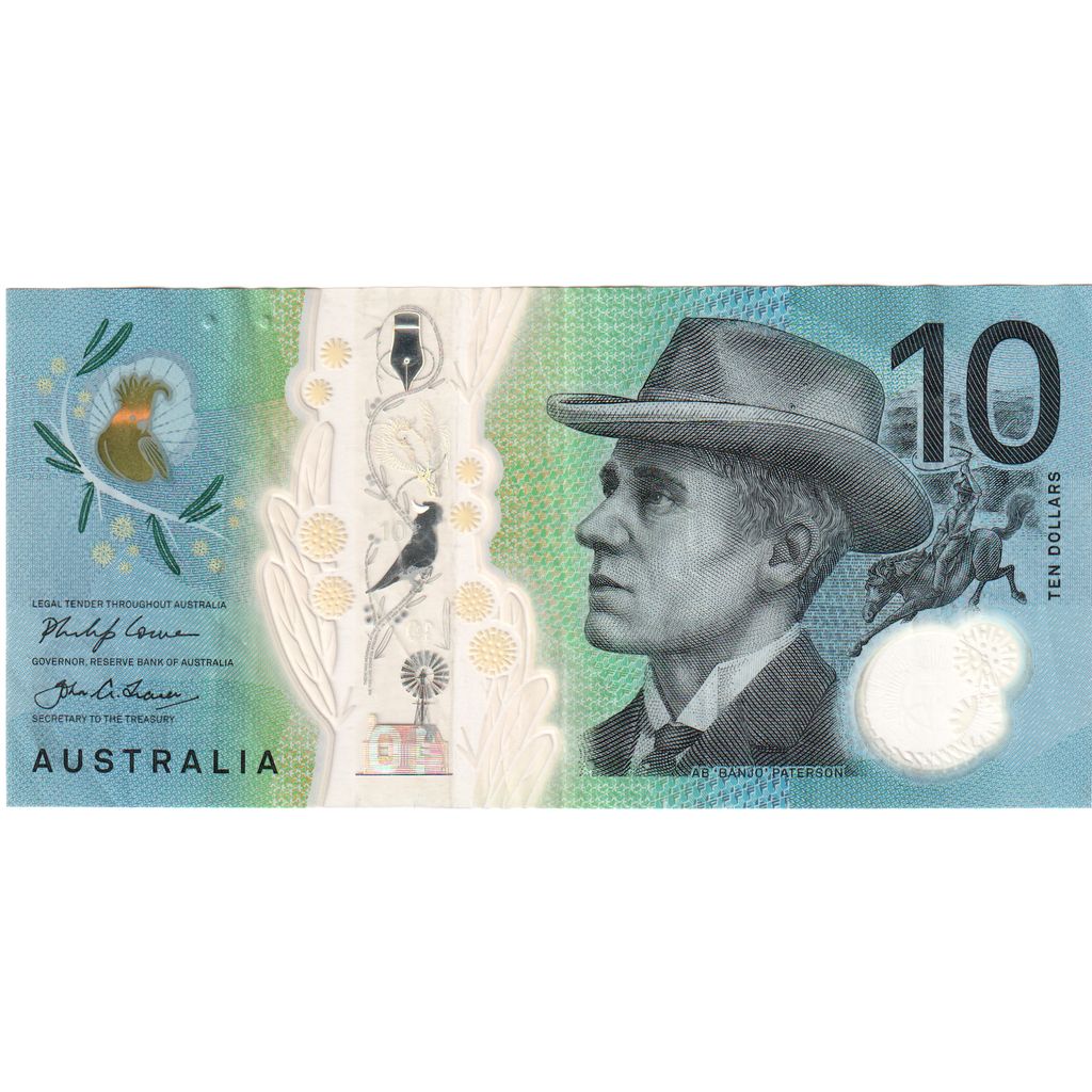 Australia, 10 Dollars, EF(40-45)