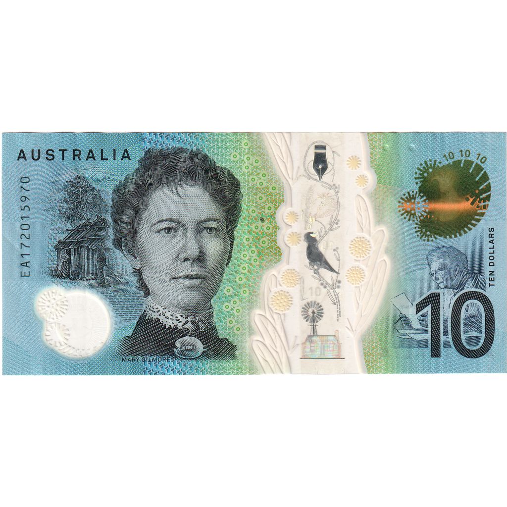 Australia, 10 Dollars, EF(40-45)