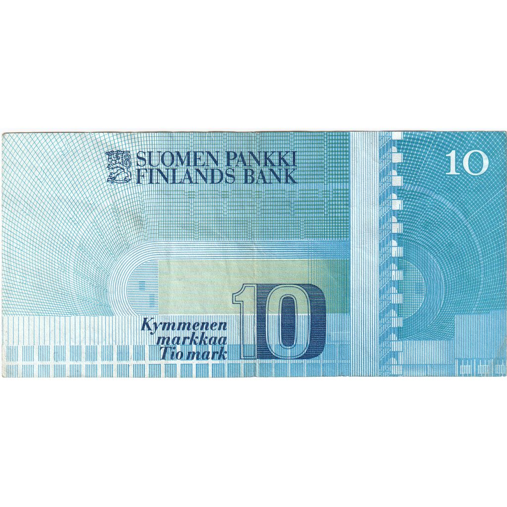 Finland, 10 Markkaa, EF(40-45)
