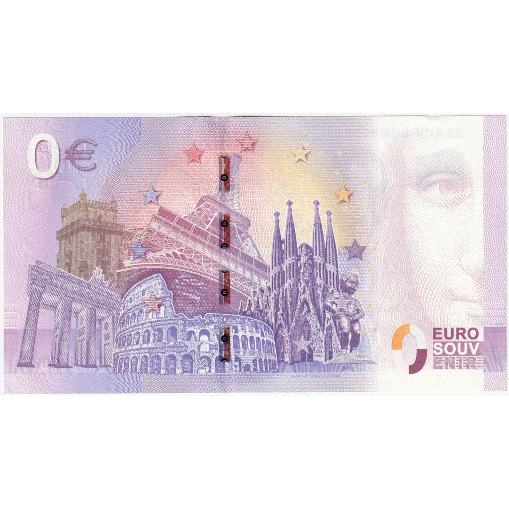 Frankrijk, Tourist Banknote - 0 Euro, 2018, n.v.t., BERCK SUR MER, NIEUW