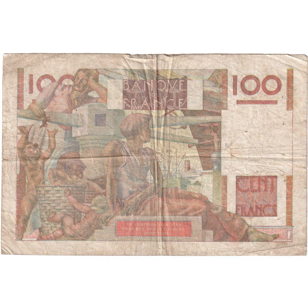 Frankreich, 100 Francs, Jeune Paysan, 1949-04-07, T.316, S