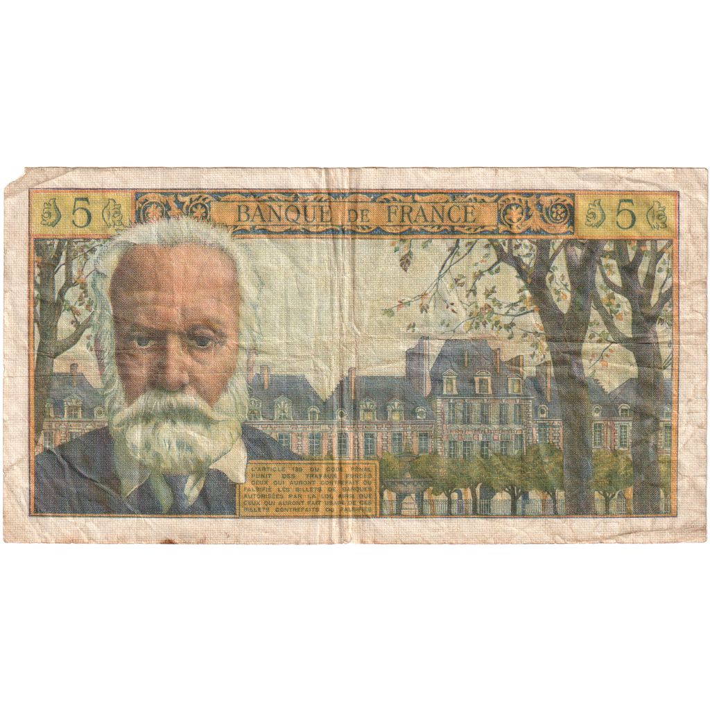 França, 5 Nouveaux Francs, 1961-06-01, C.57, VF(30-35)