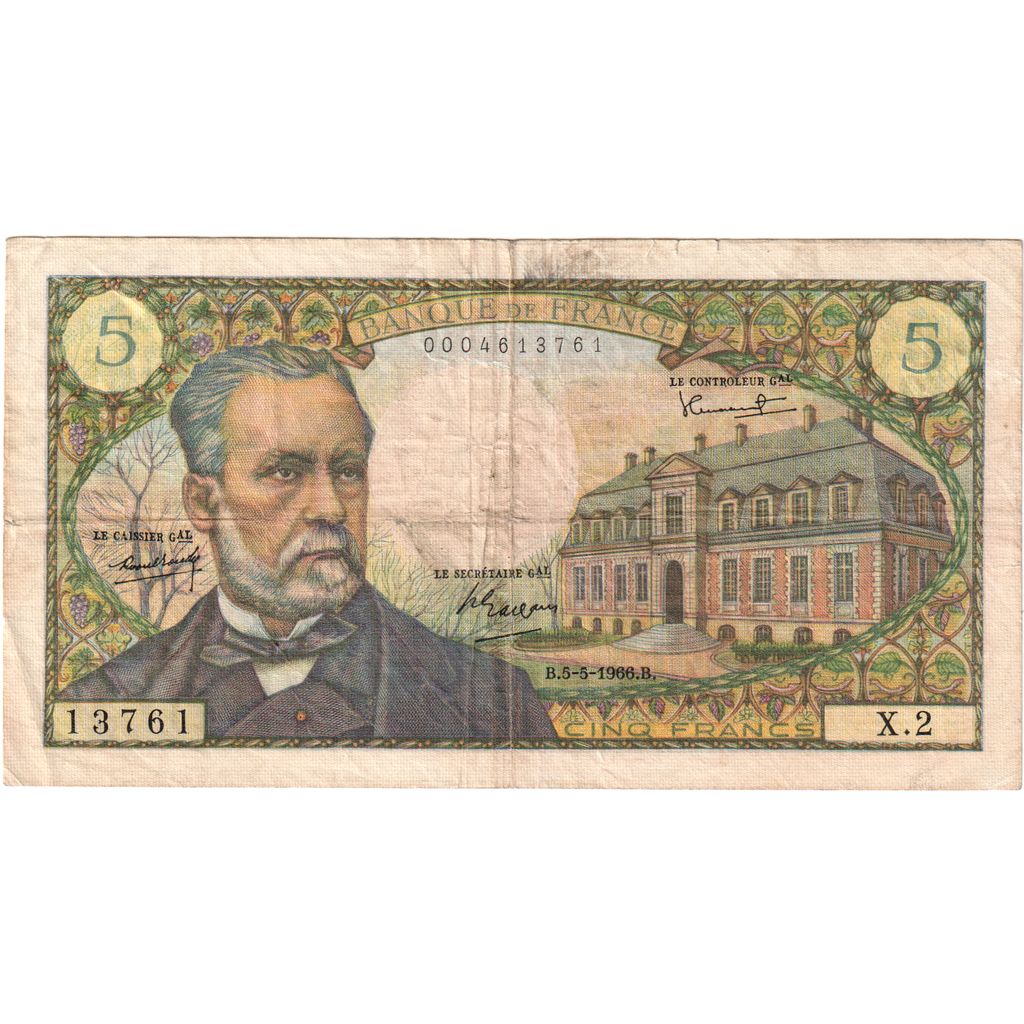 Francia, 5 Francs, 1966-05-05, X.2, MB