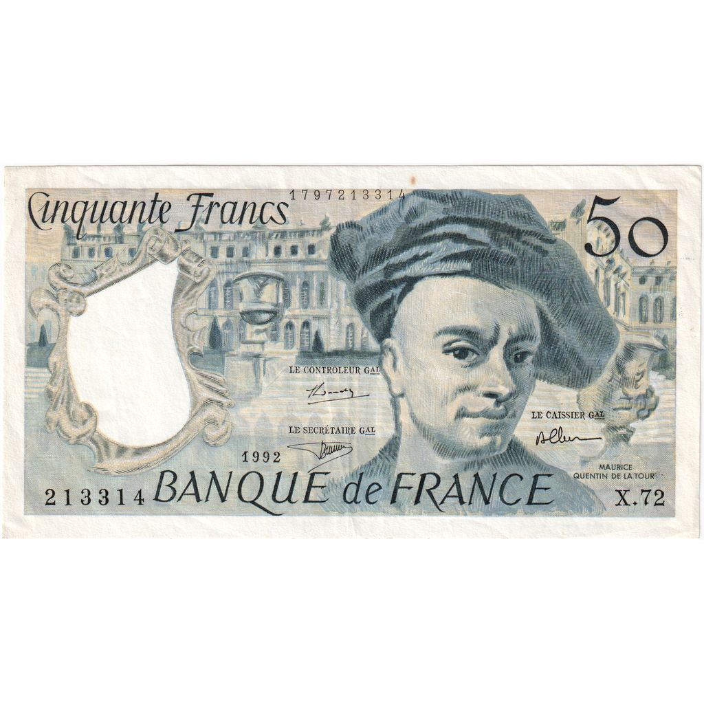 Frankreich, 50 Francs, X.72, SS+