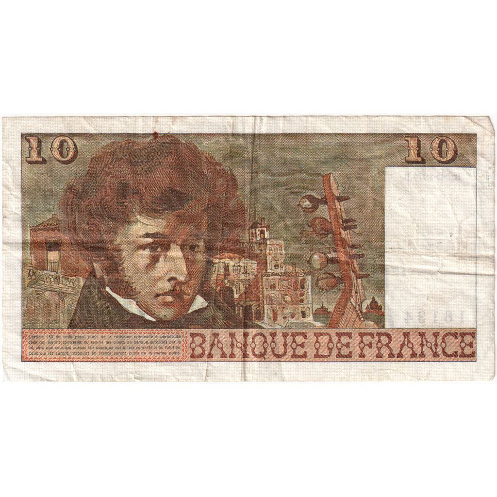 France, 10 Francs, 1974-02-07, Z.15, VF(30-35)